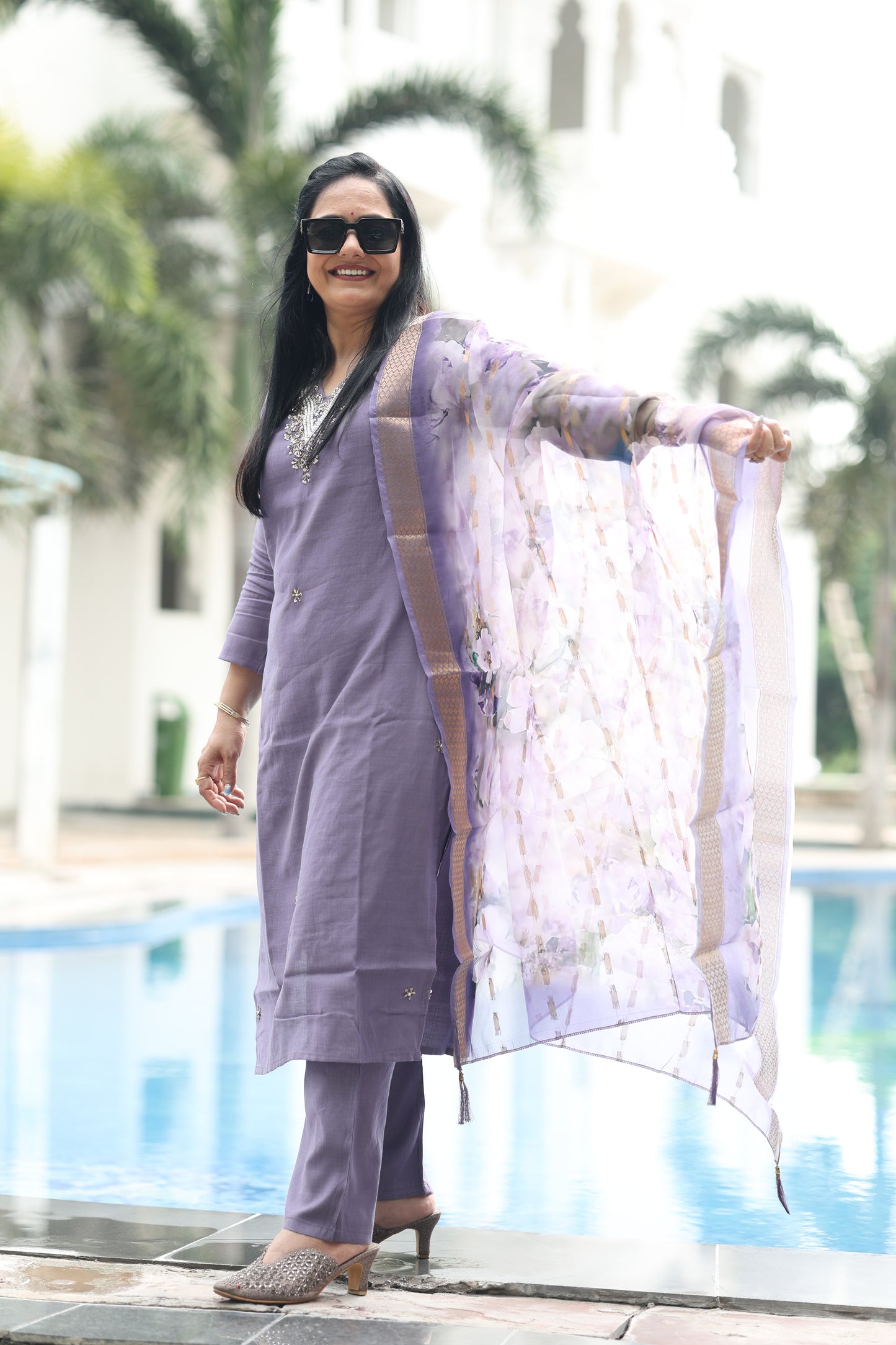 Rajmahal Zari Salwar Suit Set
