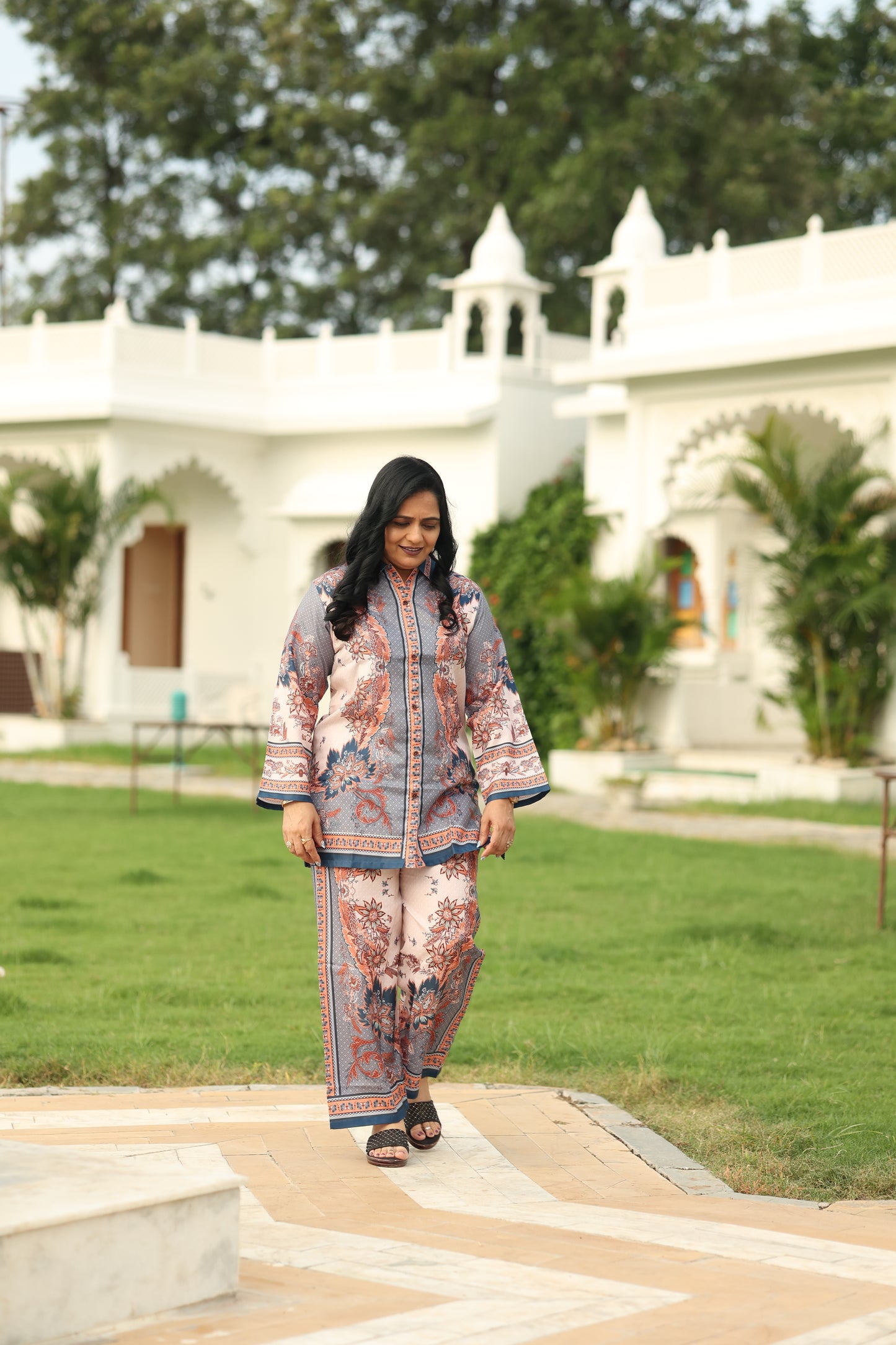 Persian Bloom Co-ord Set