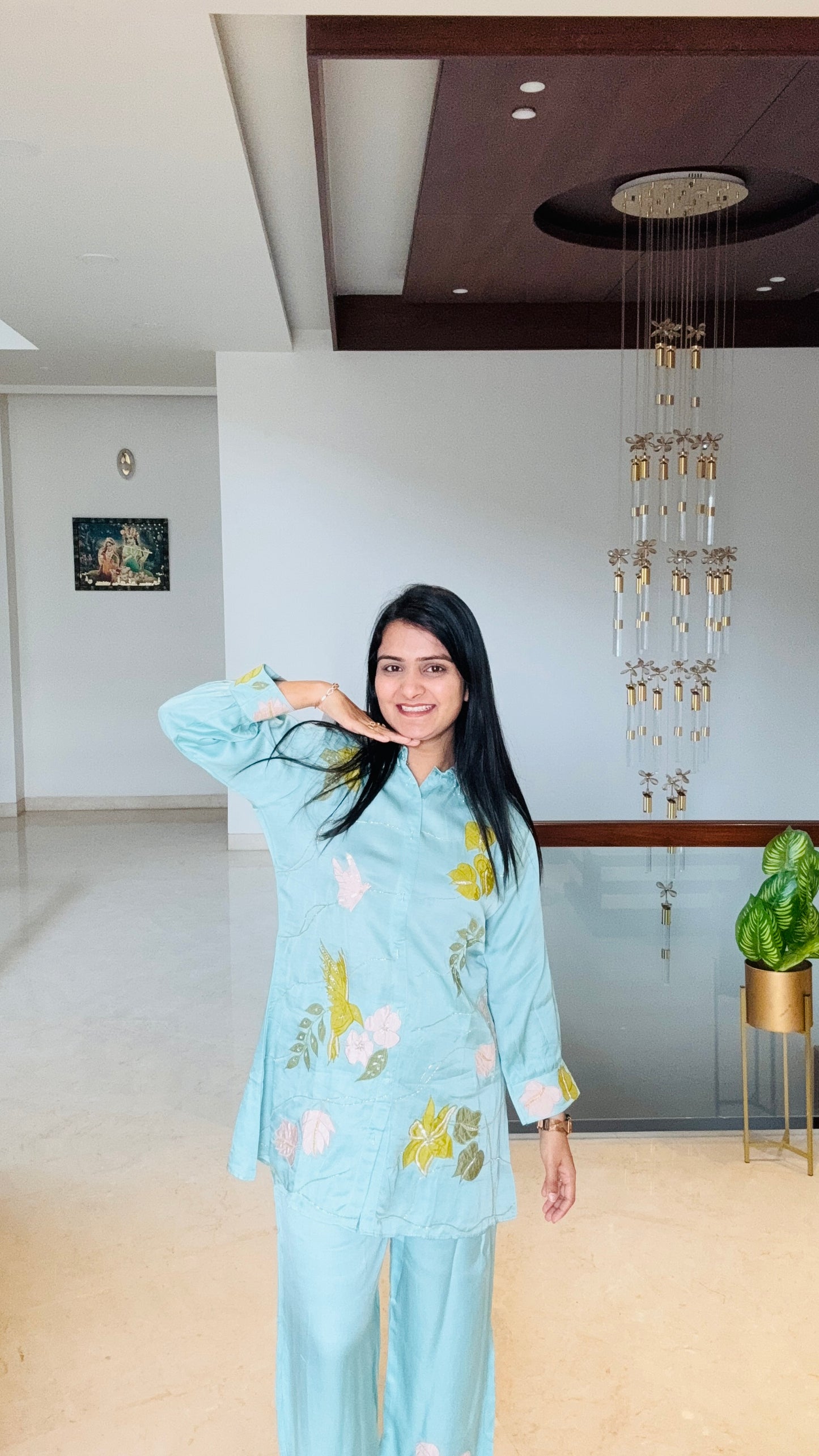 Aqua Grace Co-ord Set