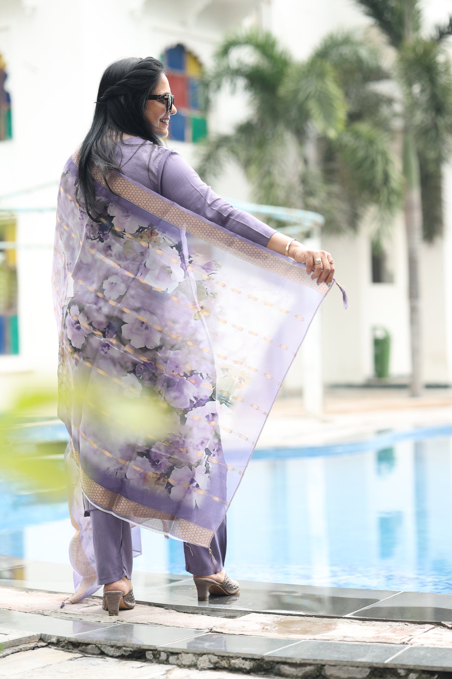 Rajmahal Zari Salwar Suit Set