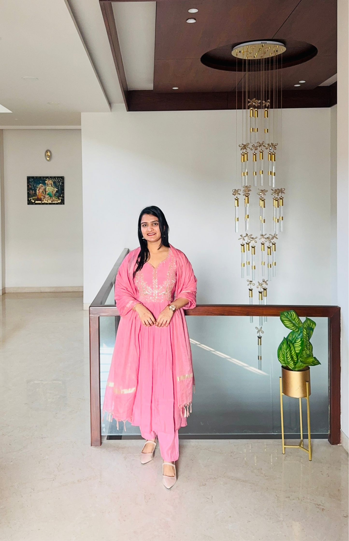 Peach Radiance Salwar Suit