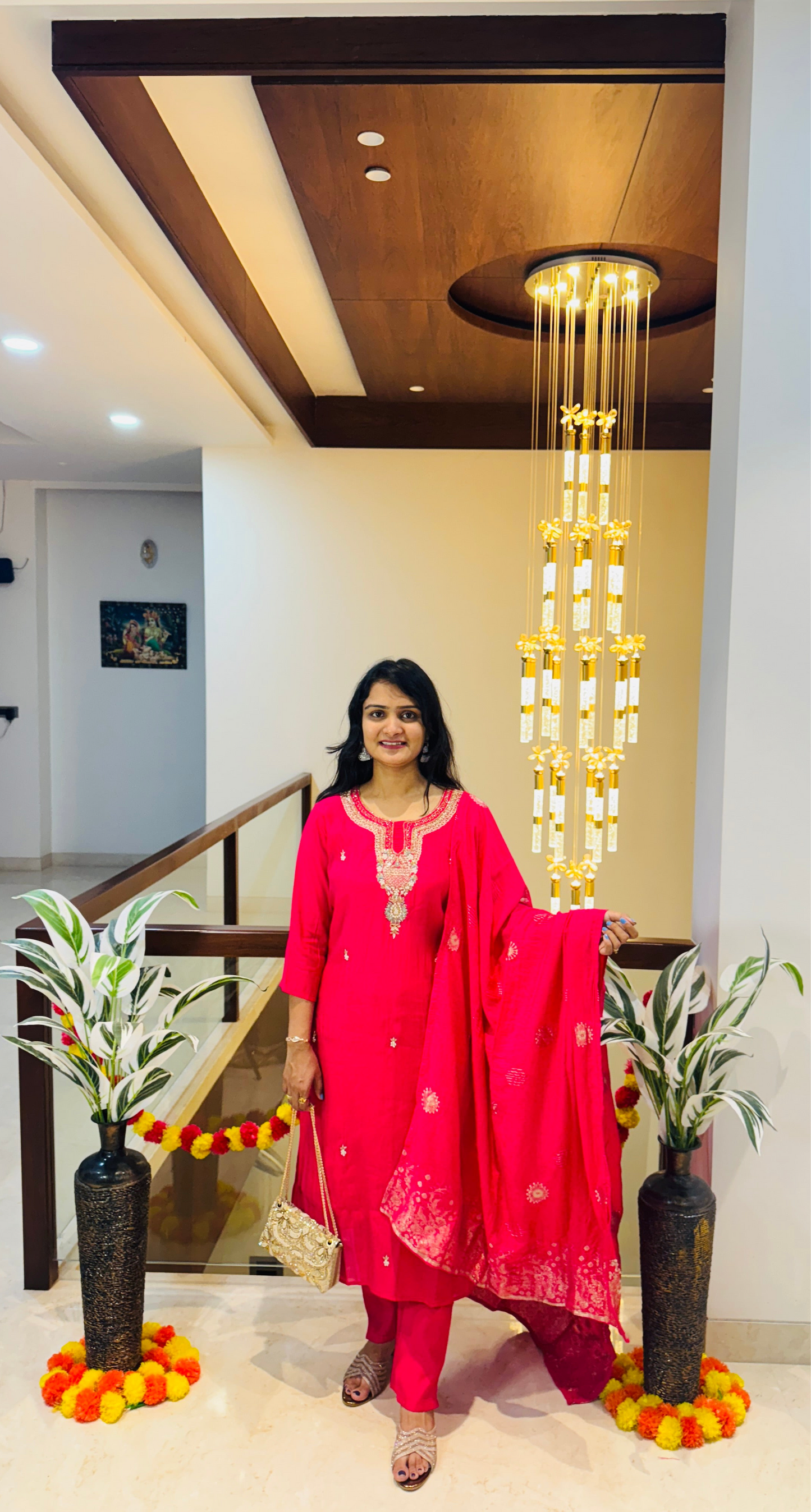 Rani Radiance Mul Chanderi Salwar Suit