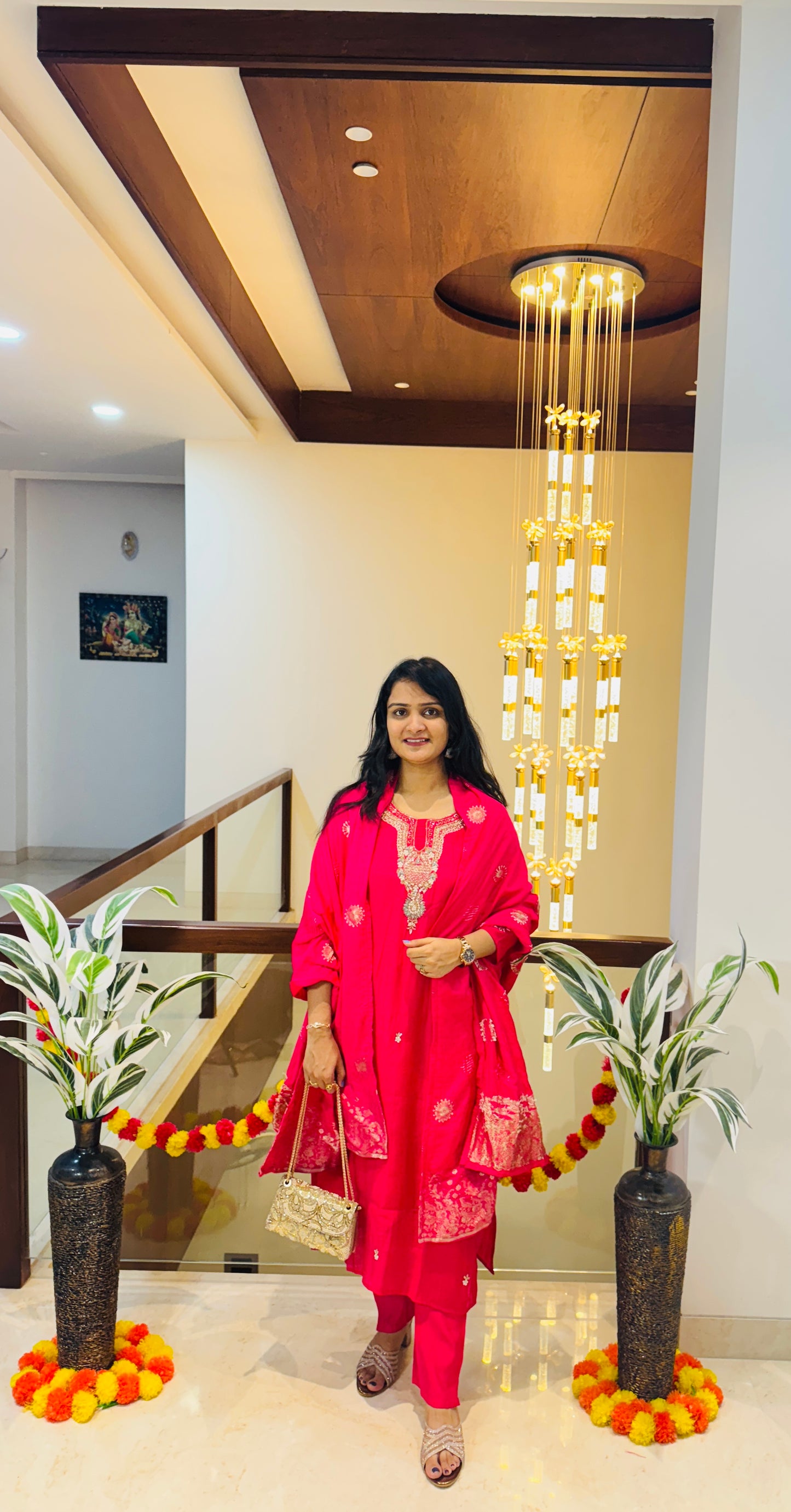 Rani Radiance Mul Chanderi Salwar Suit