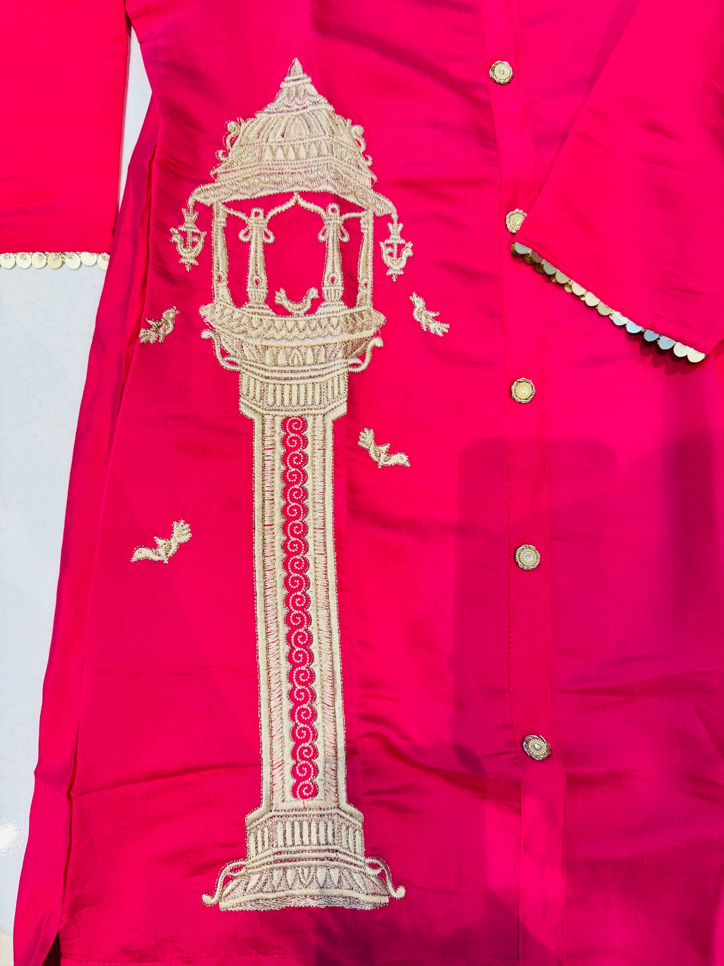 Gulabi Rajwadi Co-ord set