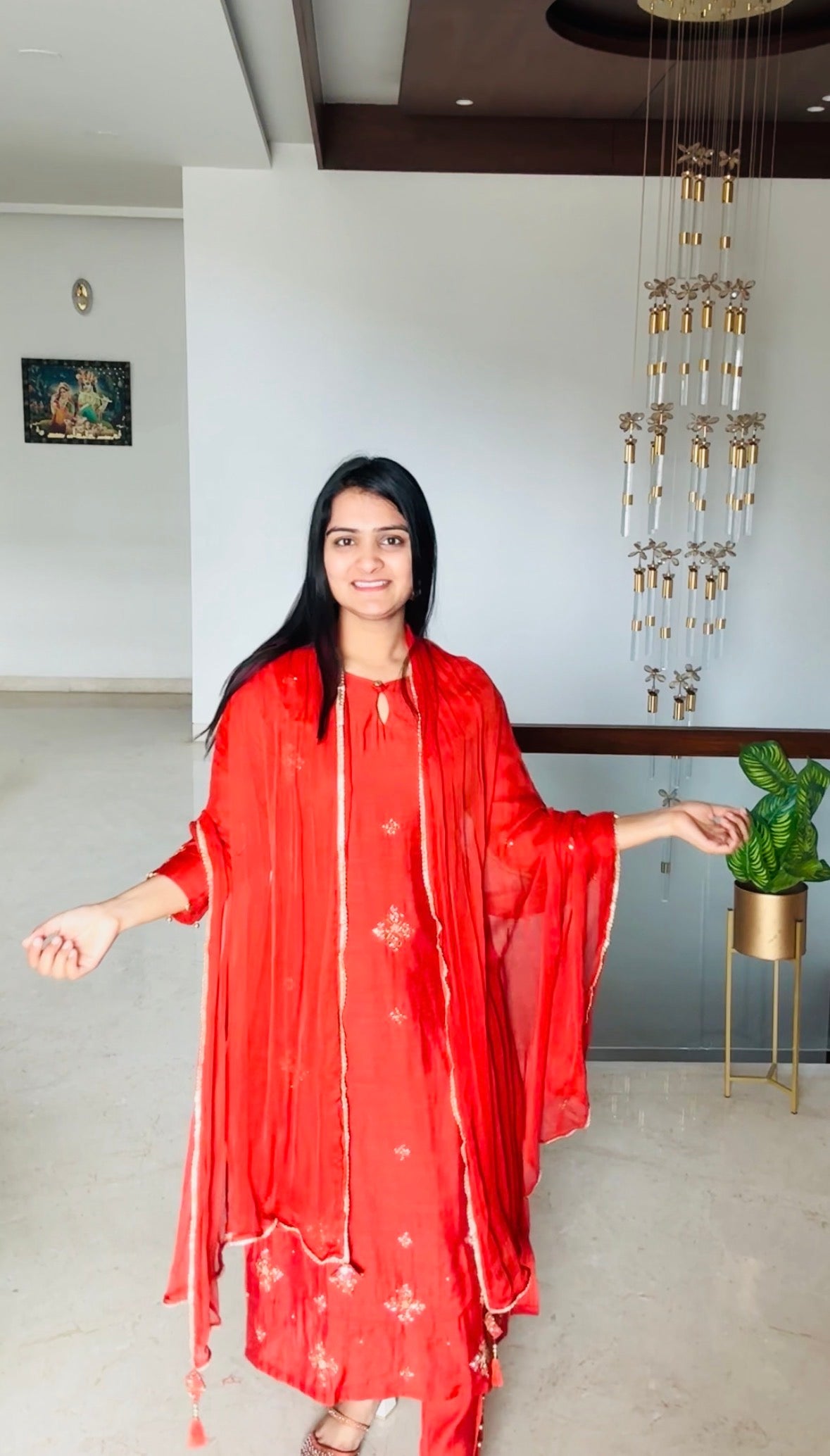 Rust Royale Salwar Suit