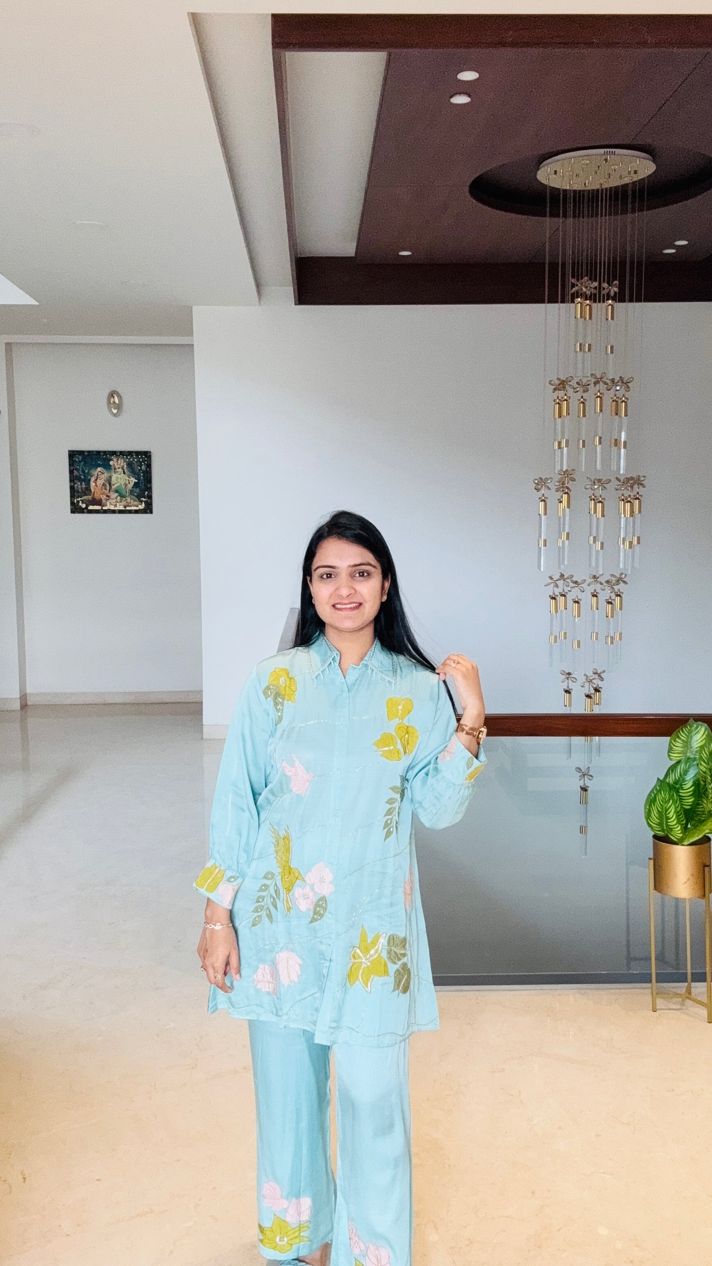 Aqua Grace Co-ord Set