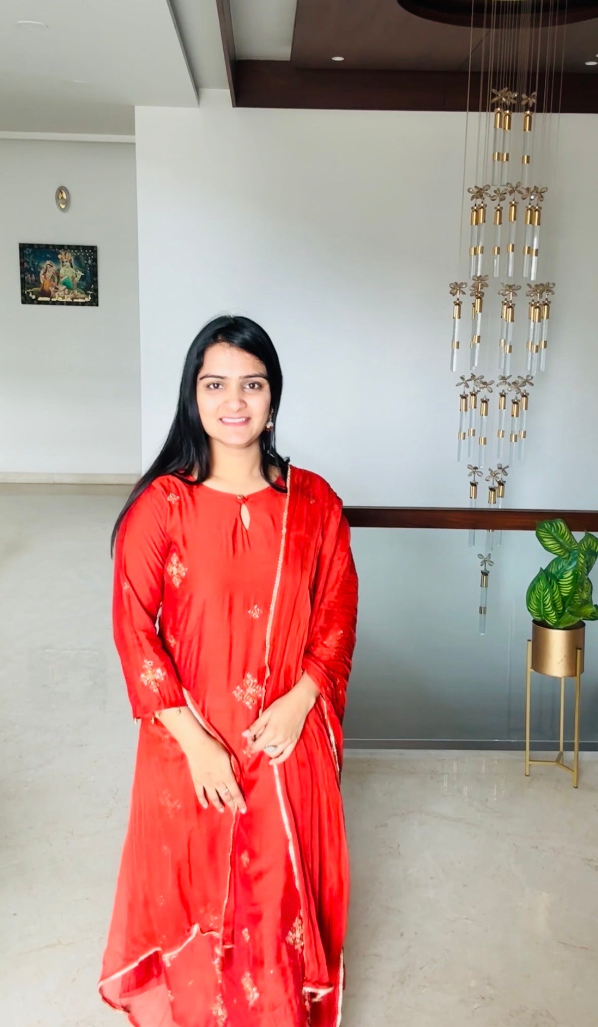 Rust Royale Salwar Suit