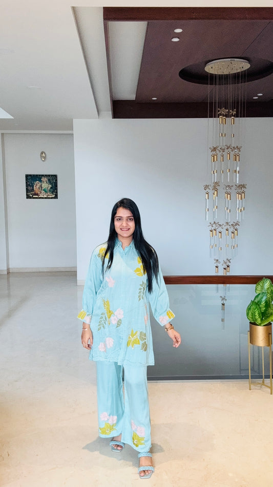 Aqua Grace Co-ord Set