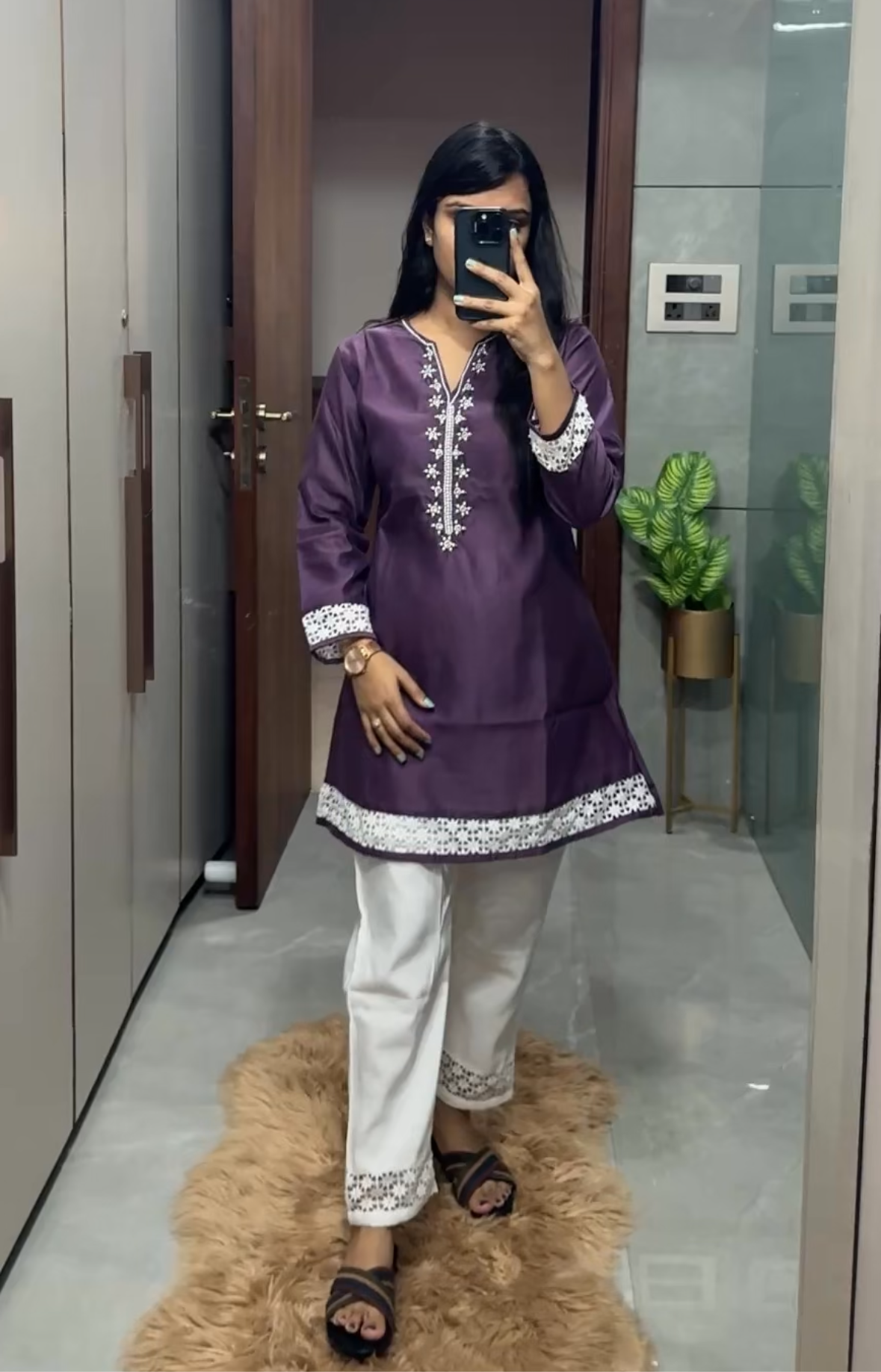 Plum Purple Co- ord set