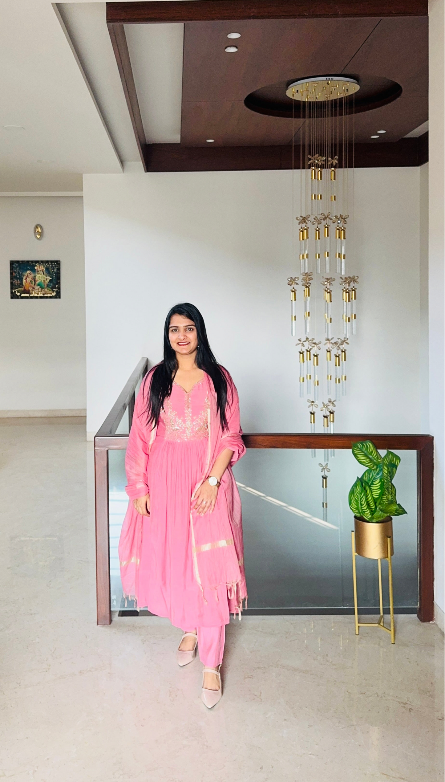 Peach Radiance Salwar Suit