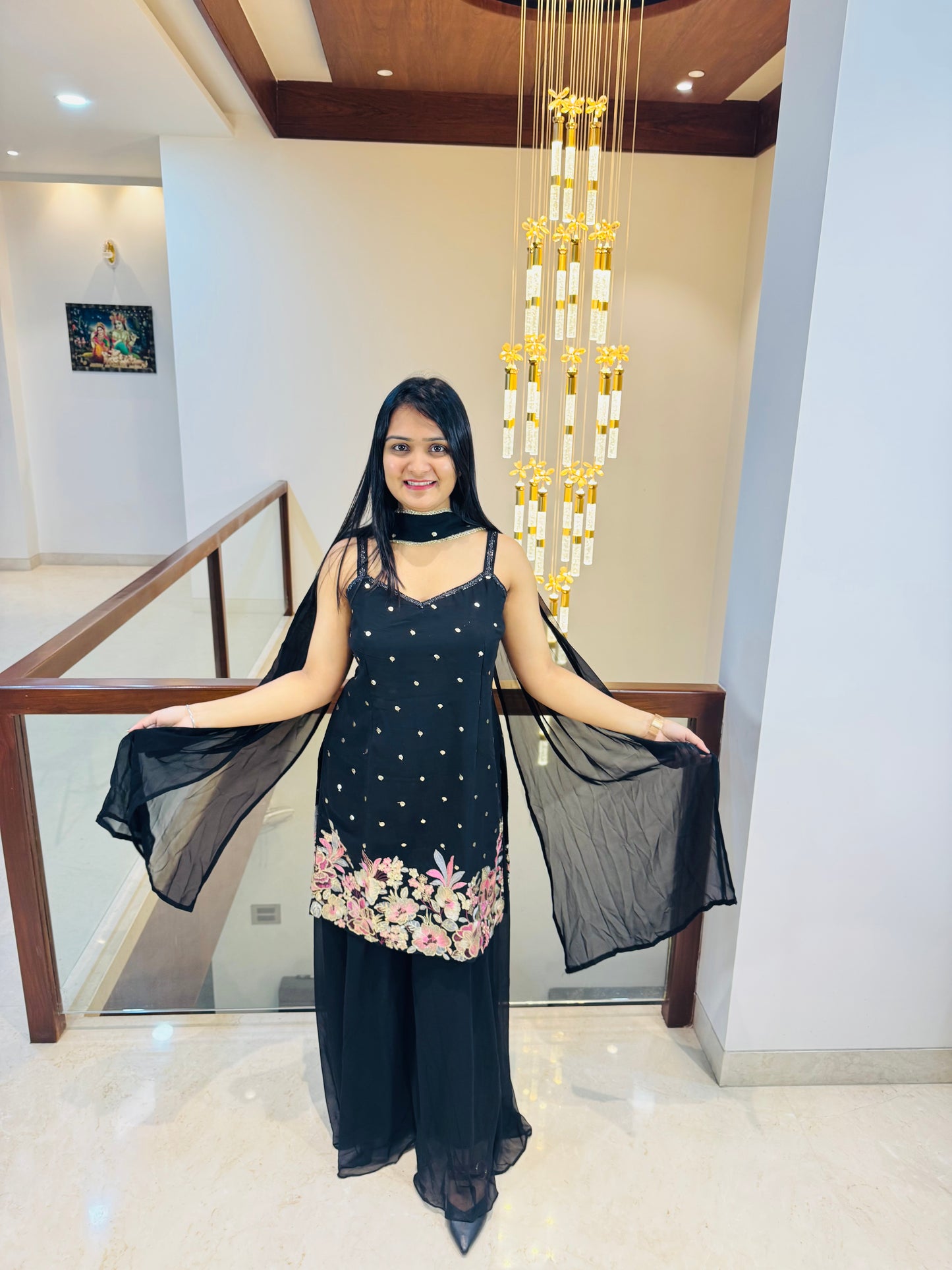 Mystic Night Indo Western Set