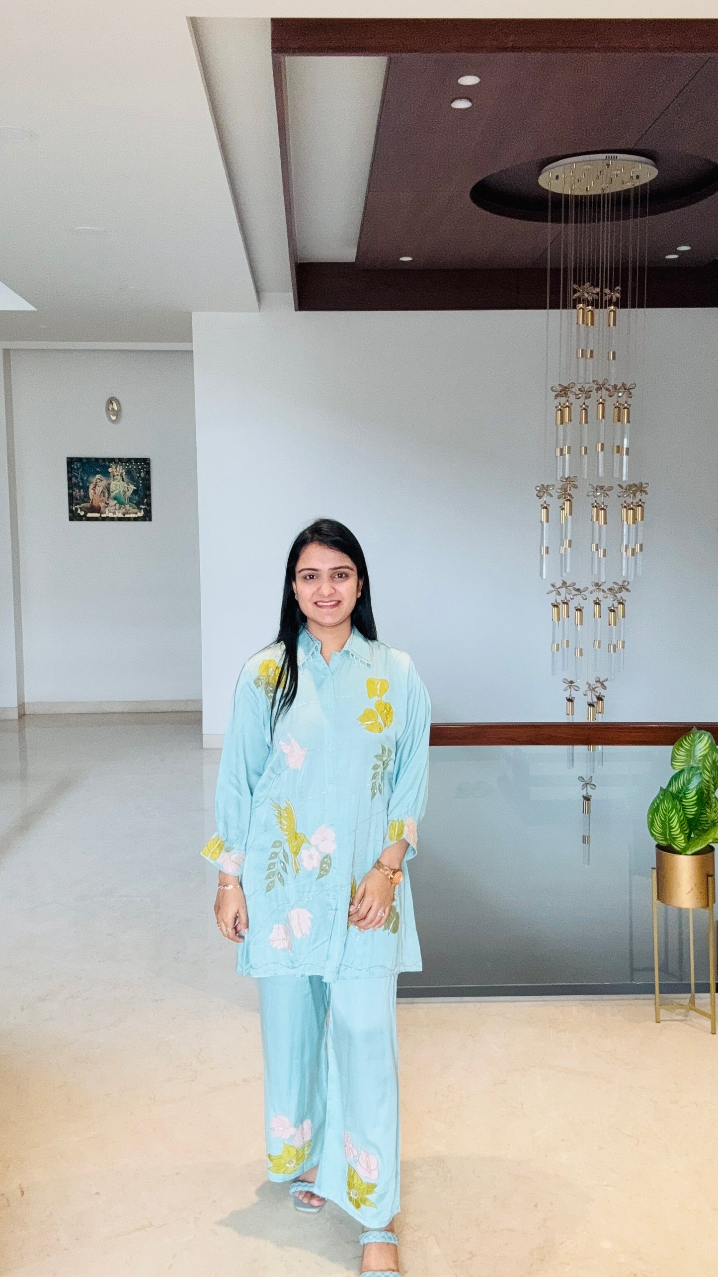 Aqua Grace Co-ord Set