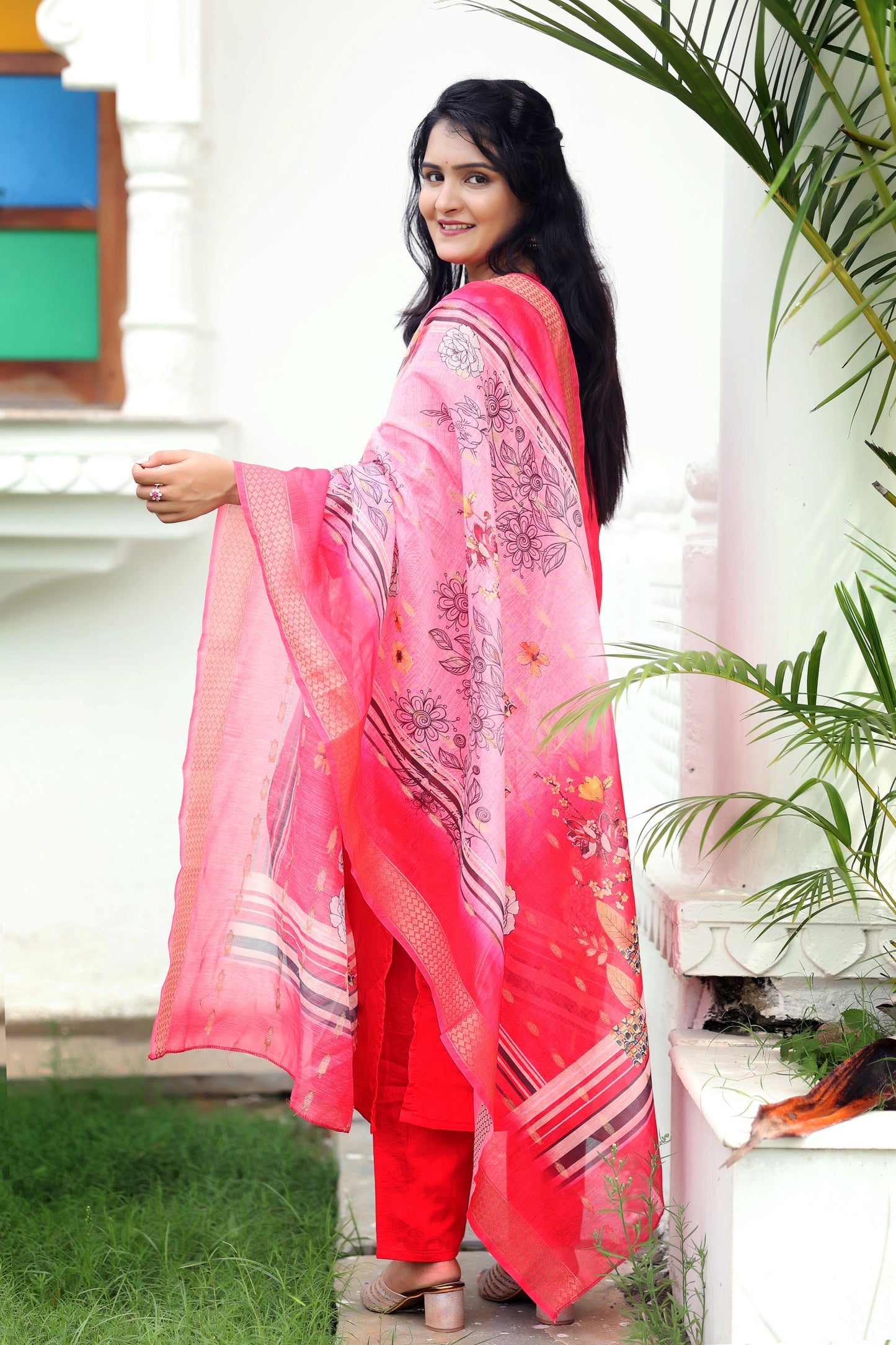 Pink  Ragini Salwar Suit Set