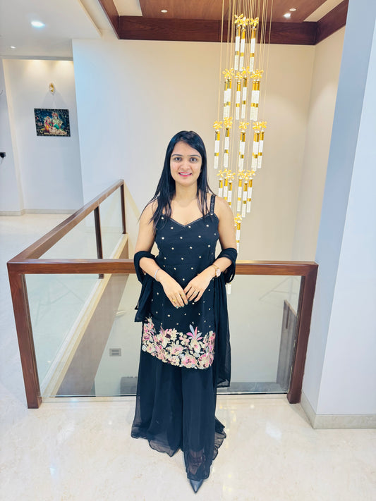 Mystic Night Indo Western Set