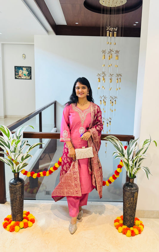 Rose Radiance Salwar suit