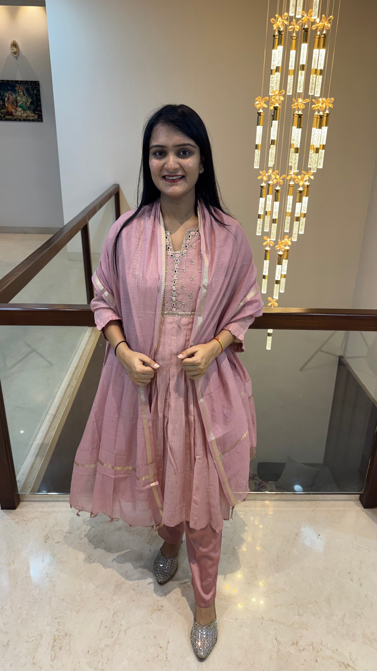 Aura Blush Salwar Suit