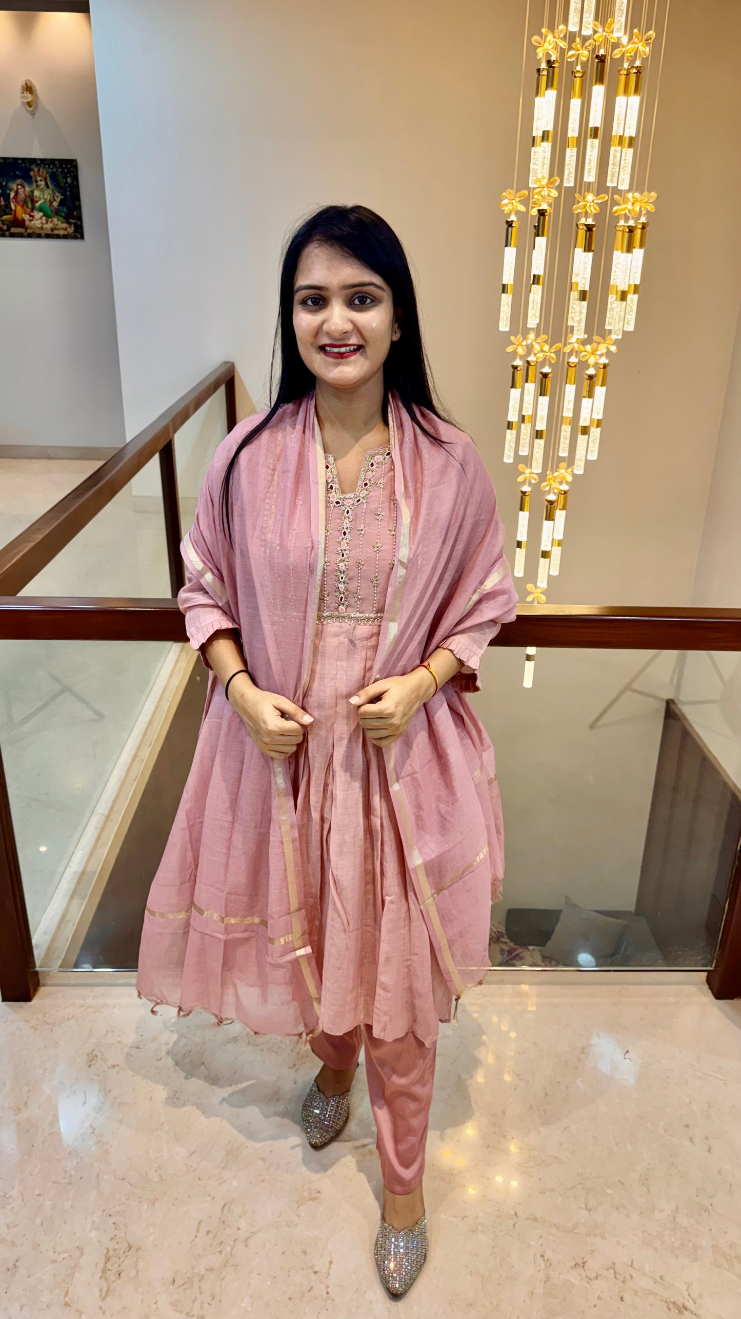 Aura Blush Salwar Suit