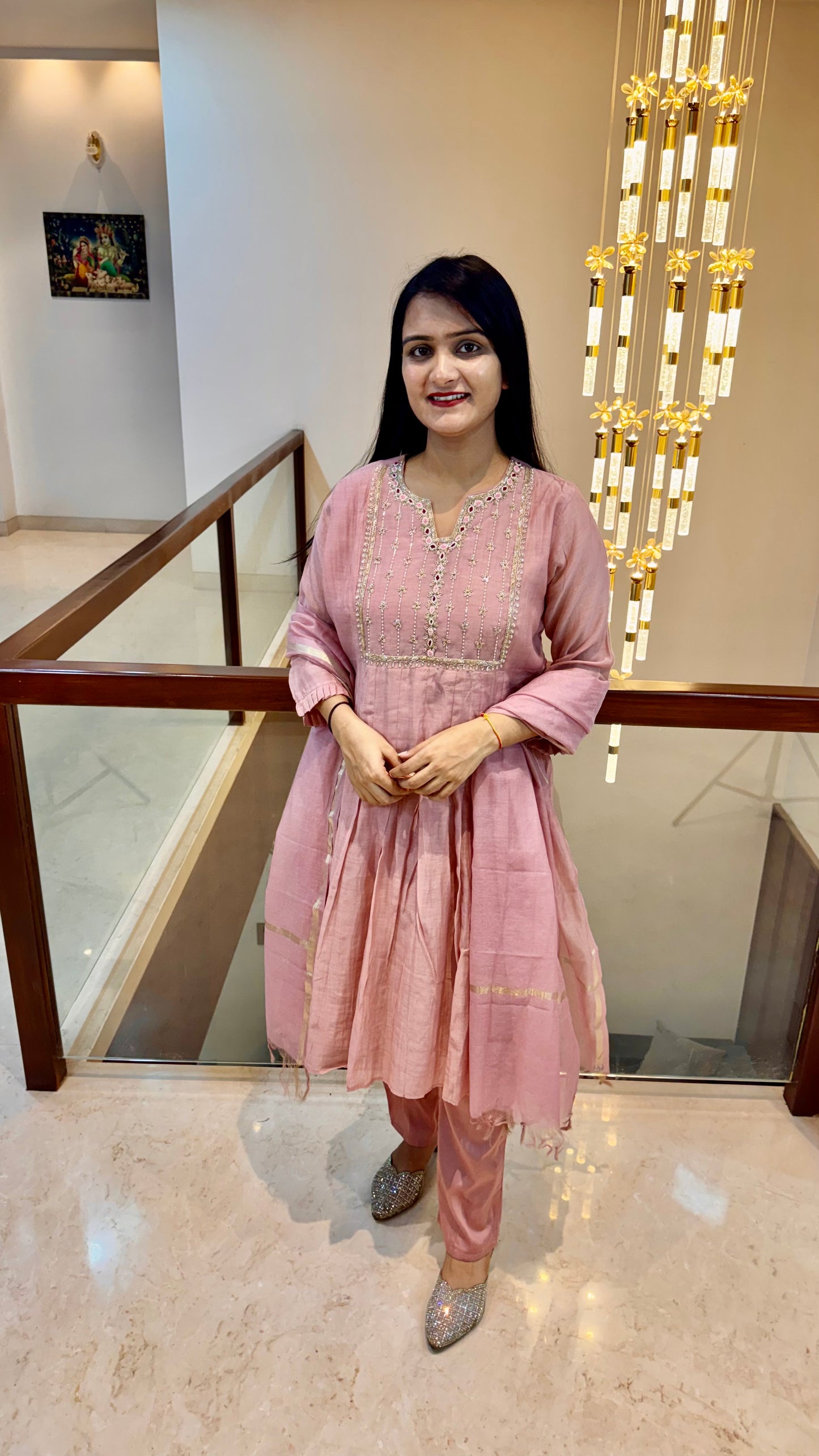 Aura Blush Salwar Suit