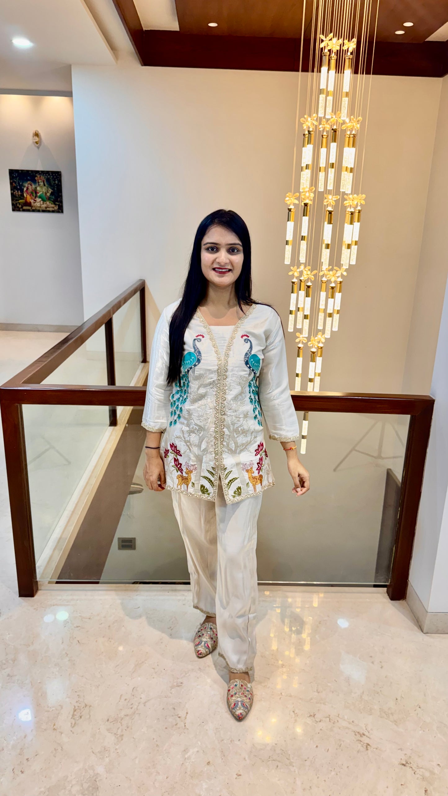Ivory Zari Coord Set