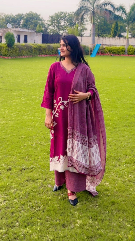 Gulwine charm Salwar Suit Set