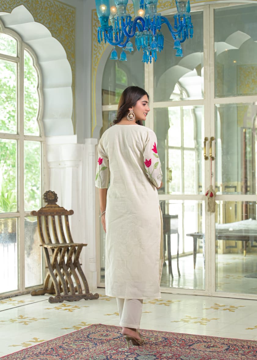 Floral Blossom Salwar Suit