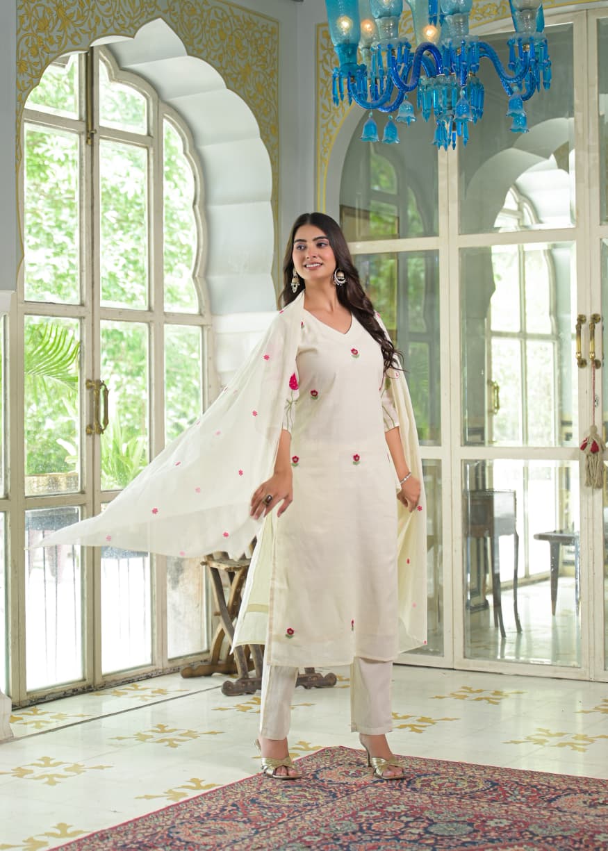 Floral Blossom Salwar Suit