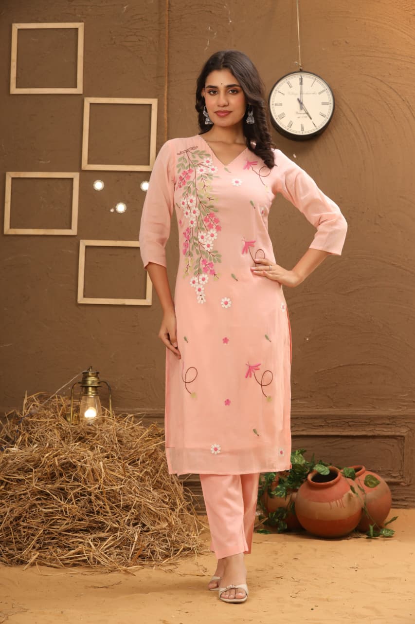 Blush Mul Cotton Salwar Suit